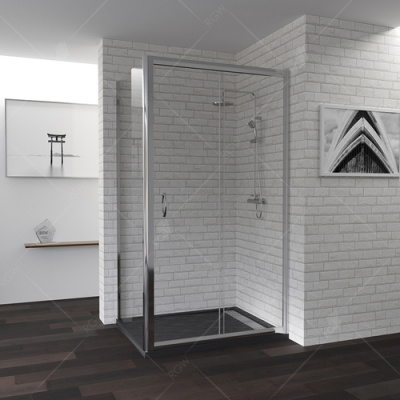 Душевой уголок 90х120 PA-145 RGW фото в интернет-магазине Русалия