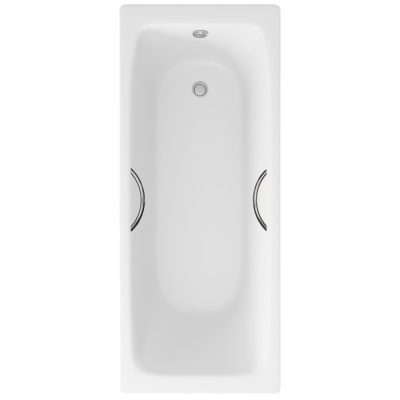 Чугунная ванна Biove 170х75 DLR 220509R с ручками Delice фото в интернет-магазине Русалия