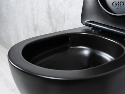 Унитаз подвесной Tornado Gid Tr2122TF-Bm 62261Y черный матовый 49x36x36 фото в интернет-магазине Русалия