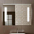COMFORTY. Зеркало "Жасмин-85" светодиодная лента, сенсор 850*650 00004140520CF фото в интернет-магазине Русалия