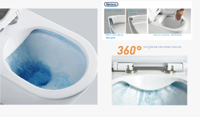 Унитаз NIVOLET Aria подвесной безободковый Ceruttispa CT7779 (495x360x350) фото в интернет-магазине Русалия