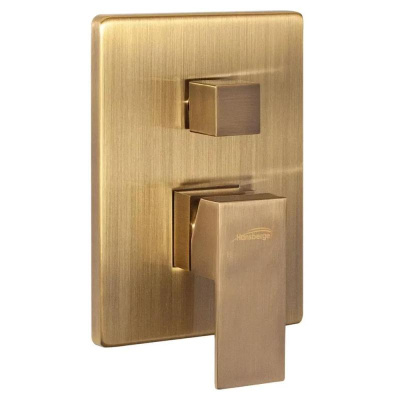 Душевая система встраиваемая (без излива) Hansberge H6070BR, бронза фото в интернет-магазине Русалия