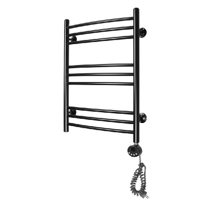 Электрический полотенцесушитель Калипсо П9 500x700 ЧРН ER, черный, матовый Domoterm фото в интернет-магазине Русалия