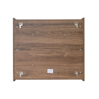 Зеркало-шкаф Comforty Соло-90 дуб тёмно-коричневый фото в интернет-магазине Русалия