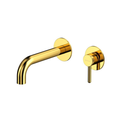 Смеситель для умывальника скрытого монтажа WHITECROSS Y Y1216GL (золото) фото в интернет-магазине Русалия