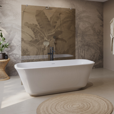 Акриловая ванна BELBAGNO DUE BB702-1700-800-K фото в интернет-магазине Русалия