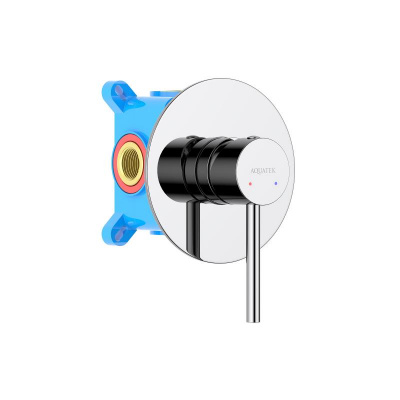 Смеситель для душа (внешняя и скрытая часть) AQUATEK AQ1366CR ЕВРОПА фото в интернет-магазине Русалия