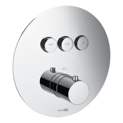 Dinkel 5844 Thermo Смеситель для ванны и душа Wasserkraft фото в интернет-магазине Русалия