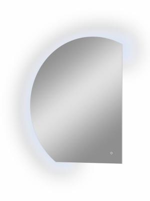 Зеркало с подсветкой Erist 800х1000 открытая подветка, реверс ЗЛП3565 Continent фото в интернет-магазине Русалия