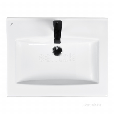 Раковина Santek Элина 60 отверстие под смеситель 1WH501606 фото в интернет-магазине Русалия