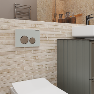 Клавиша для инсталляции CHARUS TM FP.330.WHITE.10 фото в интернет-магазине Русалия