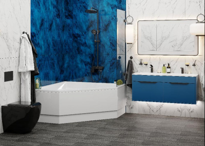 Акриловая ванна VAGNERPLAST CAVALLO CORNER 140x140 VPBA140CAV3X-04 фото в интернет-магазине Русалия