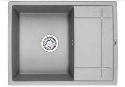 Кухонная мойка GRANULA (6501, АЛЮМИНИУМ) фото в интернет-магазине Русалия