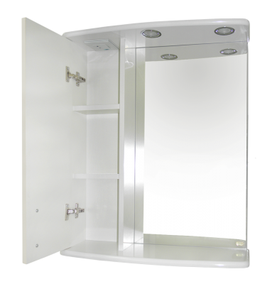 Зеркальный шкаф Астра 60 левый Э-Аст04060-01СвЛ Misty фото в интернет-магазине Русалия