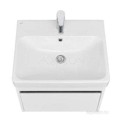 Тумба под раковину AQUATON Марти 55 ясень шимо 1A263201MY010 фото в интернет-магазине Русалия