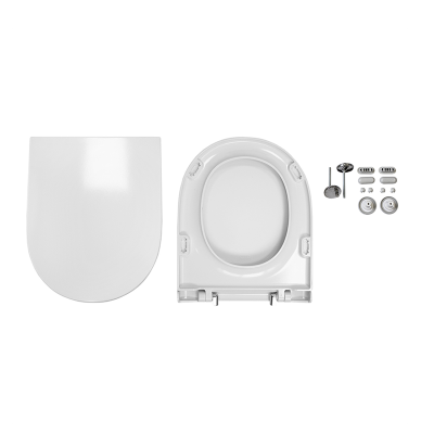 Унитаз подвесной Attica с сиденьем микролифт ATCSLWH0104 Sanita Luxe фото в интернет-магазине Русалия