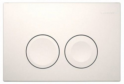 Клавиша смыва 115.125.11.1 Delta 21 белая Geberit фото в интернет-магазине Русалия