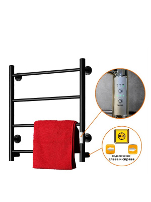 Полотенцесушитель электрический Аспект Пэк сп 1 60х50 черный ВГП Тругор фото в интернет-магазине Русалия