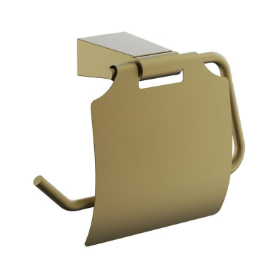 Держатель для туалетной бумаги BELZ B91303, брашированное золото фото в интернет-магазине Русалия