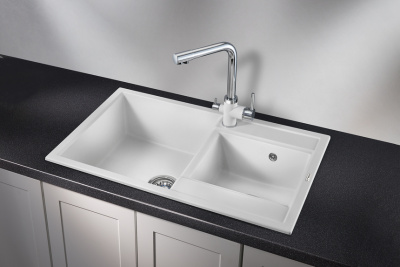 Кухонная мойка GRANULA (8201, АРКТИК) фото в интернет-магазине Русалия