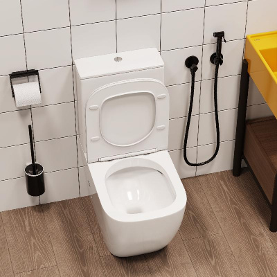 Унитаз MIMI напольный безободковый Ceruttispa CT8707 (620x380x830) фото в интернет-магазине Русалия