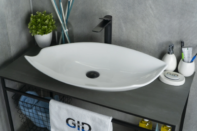 Раковина накладная Gid N9178 фото в интернет-магазине Русалия