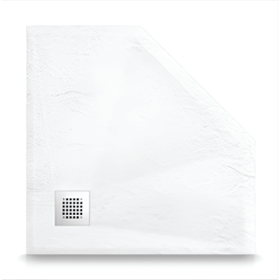 Каменный душевой поддон трапеция STONE TRAY-W фото в интернет-магазине Русалия