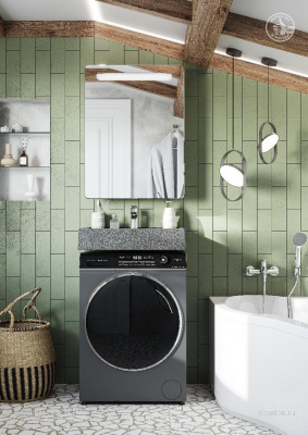 Раковина AQUATON Рейн 60 графит 1A72103KRW210 фото в интернет-магазине Русалия