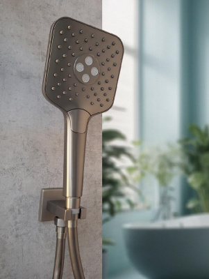 Душевая система с термостатом Lamberto 040411 GrMt AltroBagno фото в интернет-магазине Русалия