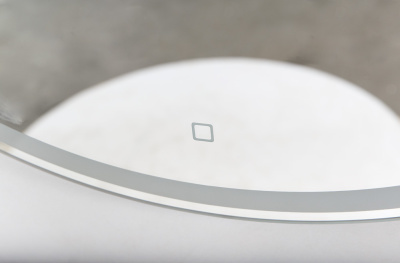 Зеркало с встроенным светильником и сенсорным выключателем SPC-RNG-600-LED-TCH, 12W, 220-240V, 600x30 BelBagno фото в интернет-магазине Русалия