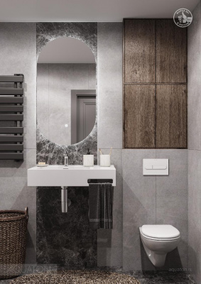 Раковина AQUATON Квадро Про 80 левая 1A734431QA01L фото в интернет-магазине Русалия