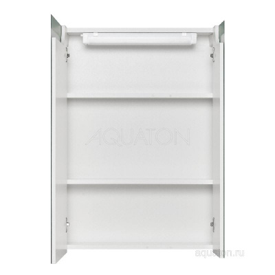 Зеркальный шкаф AQUATON Верди PRO 60 белый, ясень фабрик 1A206902VDAV0 фото в интернет-магазине Русалия