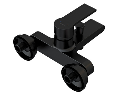 Смеситель для ванны Brasko Black А63108 черный Cersanit фото в интернет-магазине Русалия