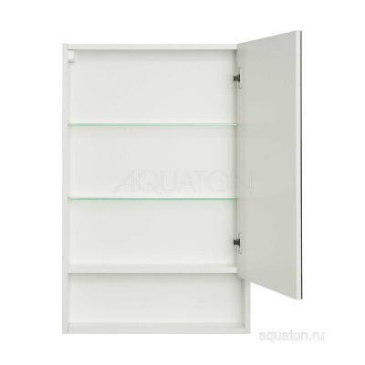 Зеркальный шкаф AQUATON Сканди 55 белый 1A252102SD010 фото в интернет-магазине Русалия