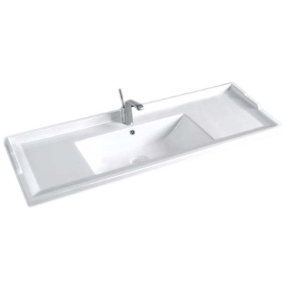 Раковина встраиваемая 100 NYJ840-100 Белая CeramaLux фото в интернет-магазине Русалия