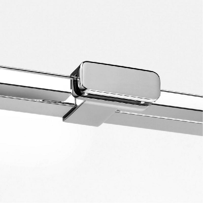 Дверь в нишу NEW TRENDY EVENTA R 80x200 EXK-4451 (хром) фото в интернет-магазине Русалия