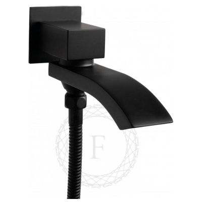Душевая система встраиваемая FILARETE Waterfall FL1010BL, черный фото в интернет-магазине Русалия