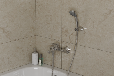 Смеситель для ванны с коротким изливом RUSH Haiti (HA1935-44) фото в интернет-магазине Русалия