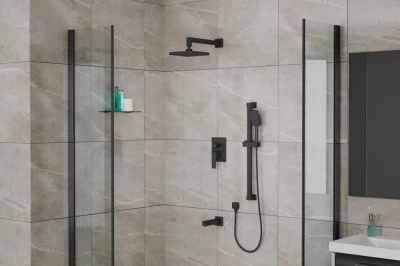 Встроенная душевая система RUSH Thira (TR3635-60Black) фото в интернет-магазине Русалия