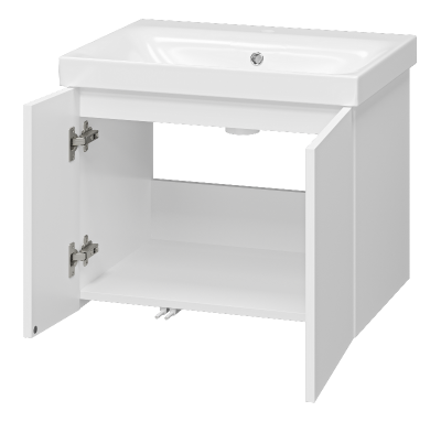 Тумба Лира 60 подвесная с раковиной Cersanit Moduo 60 Misty фото в интернет-магазине Русалия