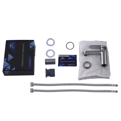 Смеситель для умывальника FASHUN сатин (A1091) фото в интернет-магазине Русалия