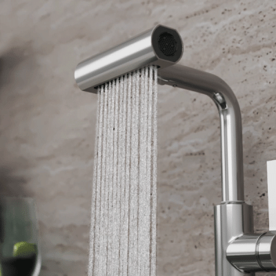 Смеситель для кухни с поворотной лейкой RUSH Tinos (TI3732-17) фото в интернет-магазине Русалия