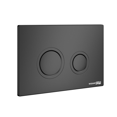 MB01 Кнопка смыва, черный матовый Wasserkraft фото в интернет-магазине Русалия