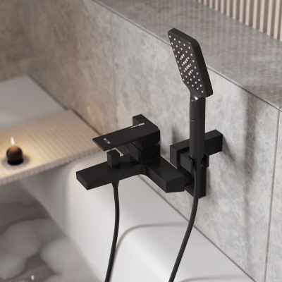 Abens 2001 Смеситель для ванны с коротким изливом Wasserkraft фото в интернет-магазине Русалия