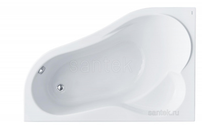 Ванна акриловая Ибица 150х100 L 1WH112034 ЛЕВАЯ Santek