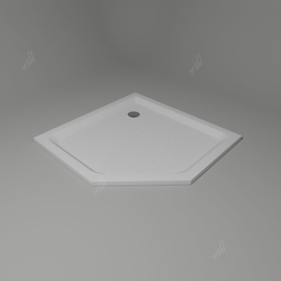 Душевой поддон трапеция RGW LUX/TN-TR  1000x1000 фото в интернет-магазине Русалия