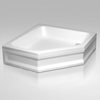 Душевой поддон трапеция RGW BT/CL-S 800x800 фото в интернет-магазине Русалия