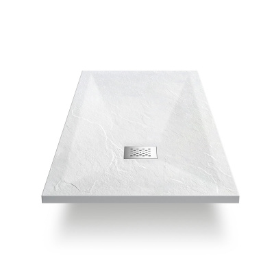 Поддон для душа из искусственного камня  VST-4SR8010W, 1000*800*25, белый матовый Vincea фото в интернет-магазине Русалия