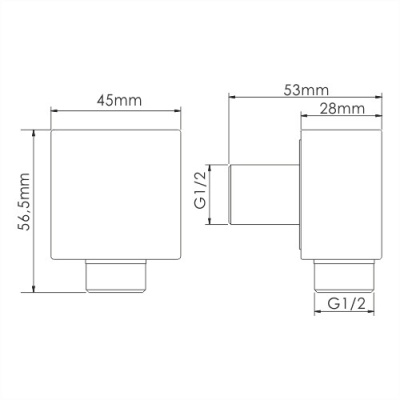 A124 Подключение шланга Wasserkraft фото в интернет-магазине Русалия