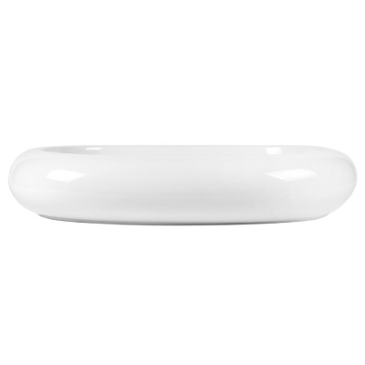 BOND S58-640 Раковина накладная овальная 64*40*12см белая фото в интернет-магазине Русалия